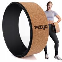 Koło Korkowe do Jogi i Pilatesu FIZYO Pierścień Ćwiczeń Fitness Yoga Wheel