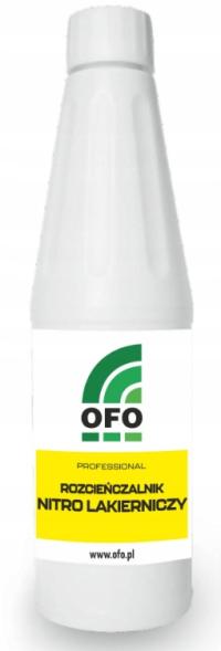 OFO ROZCIEŃCZALNIK NITRO LAKIERNICZY 0,5 L