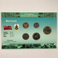 43892. Bermudy, set menniczy w oryginalnym opakowaniu (5 monet)