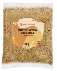 SOCZEWICA ZIELONA 1kg NATURALNA WYSOKA JAKOŚĆ