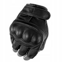 Rękawice rękawiczki taktyczne skórzane Mil-Tec Leather Tactical S