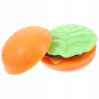 KREATYWNA ZABAWKA DO ŚCISKANIA PROJEKT HAMBURGERA ODSTRASZAJĄCA ZABAWKA RĘCZNA WIELOKROTNEGO UŻYTKU RĘKA