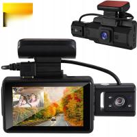 PODWÓJNA KAMERA KAMERY REJESTRATORY JAZDY