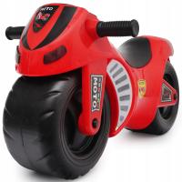 Jeździk dla dzieci motor biegowy światła dźwięki czerwony M-TOUR WEBBEN
