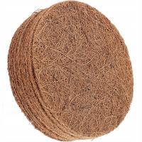 12SZT PODKŁADKI Z WŁÓKNA KOKOSOWEGO DO WISZĄCYCH KOSZYKÓW JASNOBRĄZOWE