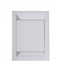 Gniazdo ścienne plastikowe Deco białe