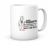 Kubek firmowy z serii kubków do pracy biura domu zabawny śmieszny prezent.