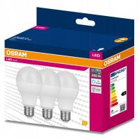 3x Żarówka LED E27 A68 19W = 150W 2452lm 6500K Zimna 200° OSRAM VALUE