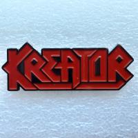 \W/ - METAL PIN - KREATOR - LOGO - 2 X 5,5 CM - TEUTONIC THRASH METAL
