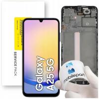 Oryginał wyświetlacz do Samsung Galaxy A25 5G Service Pack LCD ekran ramka