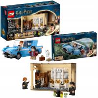 LEGO Harry Potter 76386 Hogwart: Pomyłka z Eliksirem + Latający Ford Anglia