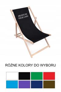 Leżak reklamowy firmowy LOGO projekt