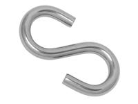 КРЮК ИЗ НЕРЖАВЕЮЩЕЙ СТАЛИ КИСЛОТОСТОЙКИЙ 5 ММ ТИП S ЦЕПЬ