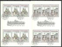 Czechosłowacja 1985 Mi ark 2834-2835 Stemplowane