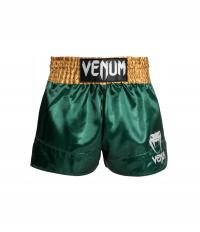 spodenki muay thai short venum classic L ZIELONY