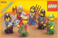 LEGO 6103 Castle Mini Figures [Supplemental] zamek rycerze Robin Hood