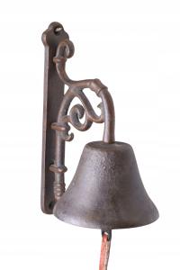 AŻUROWY -DZWONEK ŚCIENNY - żeliwo
