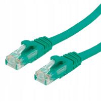 Kabel sieciowy LAN UTP Cat.6A RJ45 zielony 10m