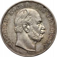 Niemcy, Prusy, Wilhelm I, talar 1871 A, Siegestaler. #TZ#