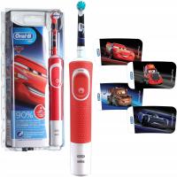 Электрическая зубная щетка Oral-B vitality braun cars для детей