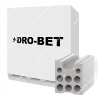 bloczek silikatowy DRO-BET 24cm silikat biała dziurawka silka cegła mur