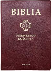 Biblia Pierwszego Kościoła bordowa