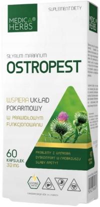 Medica Herbs Ostropest 312mg 60kaps. Здоровая печень плохой аппетит пищеварение