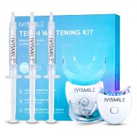 Набор для отбеливания зубов со светодиодной лампой IVISMILE-домашнее отбеливание зубов