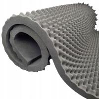 Pianka akustyczna GMP Tech falista 200 cm x 100 cm x 5 cm grafitowa