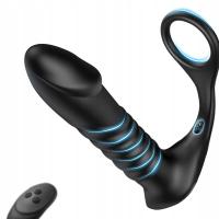 Улучшенный телескопический массажер простаты13 функций