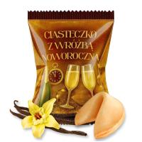 SYLWESTER Ciasteczka z Wróżbą na Nowy Rok Dla Gości i Firm Na Imprezę x 50