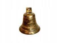 XIX-XX w / MASYWNY (8,3 cm / 231 g) NUMEROWANY (8) DZWONEK Z BRĄZU /2426