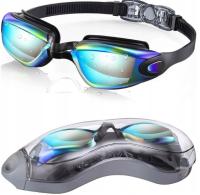 Плавательные очки для плавания, анти-туман, очки, поляризационный УФ-фильтр