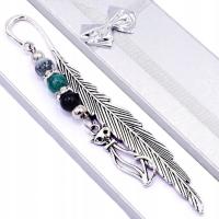 ZAKŁADKA DO KSIĄŻKI PREZENT NA MIKOŁAJKI ŚWIĘTA BOŻE NARODZENIE ZESTAW KOT