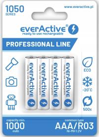 Akumulatory (NiMH) Everactive AAA (R3) 1050 mAh 4 szt.