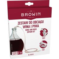 Zestaw do obciągu wina wężyk z uchwytem zaciskiem