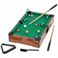 Zabawki dla dzieci Gra zręcznościowa Mini Bilard stołowy Zestaw Kije Bile