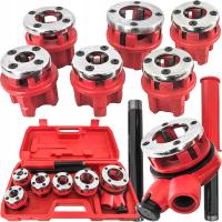 РУЧНОЙ РЕЗЬБОНАРЕЗНОЙ СТАНОК ДЛЯ НАРЕЗАНИЯ РЕЗЬБЫ ТРУБ С ХРАПОВЫМ МЕХАНИЗМОМ 6 ШТ.