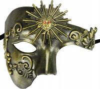 Maska maskaradowa Upiór w Operze mechaniczna_x0001_