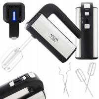 Mikser ręczny Adler Mikser ręczny robot kuchenny 800W 4225 300 W czarny