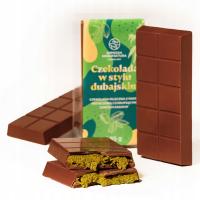 Дубайский фисташковый шоколад Sopocka Manufaktura-ручная работа 185 г