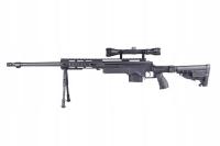 Снайперская винтовка ASG WELL реплика MB4412D 400 FPS с прицелом и сошкой