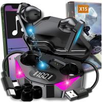 Słuchawki bezprzewodowe douszne ZeeTech Słuchawki bluetooth powerbank douszne sportowe