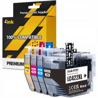 4× TUSZE LC-422 XL DO BROTHER MFC-J5340DW MFC-J5740DW MFC-J6540DW MFC-J6940DW