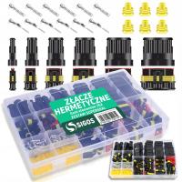 352× Zestaw złączy hermetycznych SIGOS kostka wtyk złącze hermetyczne