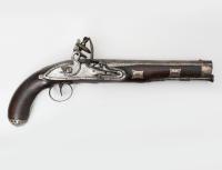 Pistolet skałkowy XVIII w około 1780/1800 r orginał