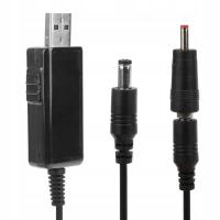 KABEL PRZEJŚCIÓWKA USB WTYK DC 3.5 5V 0.8m