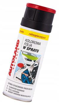 DBAutoMotive FOLIA W SPRAYU CZERWONA POŁYSK CZERWIEŃ 400ml