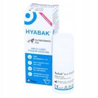 Hyabak 0,15% увлажняющие глазные капли 10 мл-Срок годности: 30.06.2024