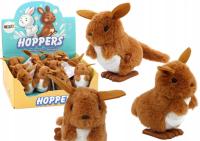 Прыгающий Кенгуру Заводная Плюшевая Игрушка Украшение Коричневый